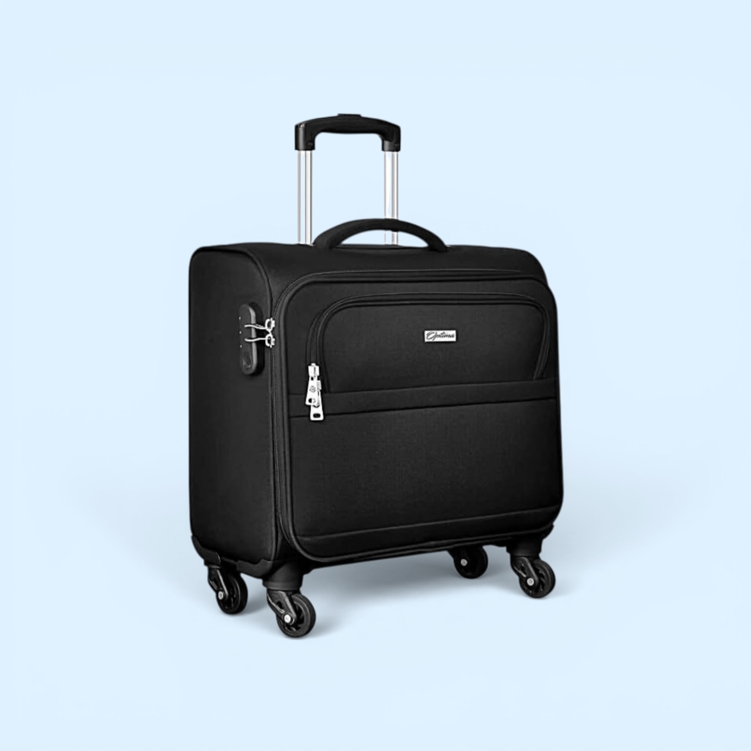 Pilot Case Business Travel Briefcase with Hard Shell Design, Secure Lock System, Spacious Compartments, Durable Build, Professional Office Carry Case for Documents Laptop