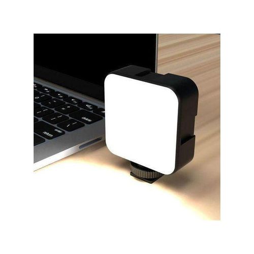 Mini LED Pocket Video Light With Clip – Rechargeable Fill Light for YouTube, TikTok & Photography