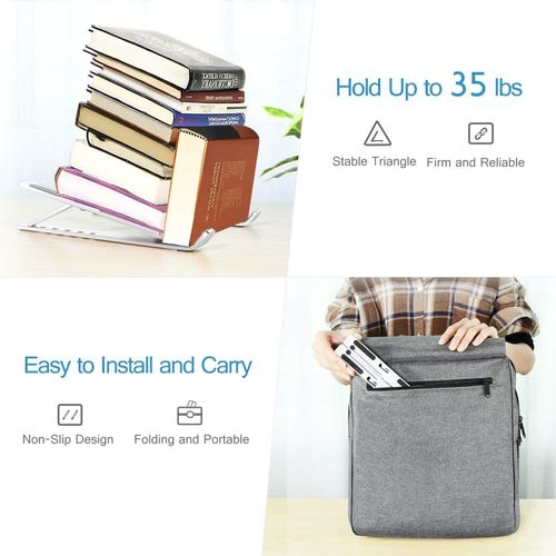 Laptop Stand, Laptop Holder Riser Computer Tablet Stand, 6 Angles Adjustable Aluminum Ergonomic Foldable Portable Desktop Holder Compatible