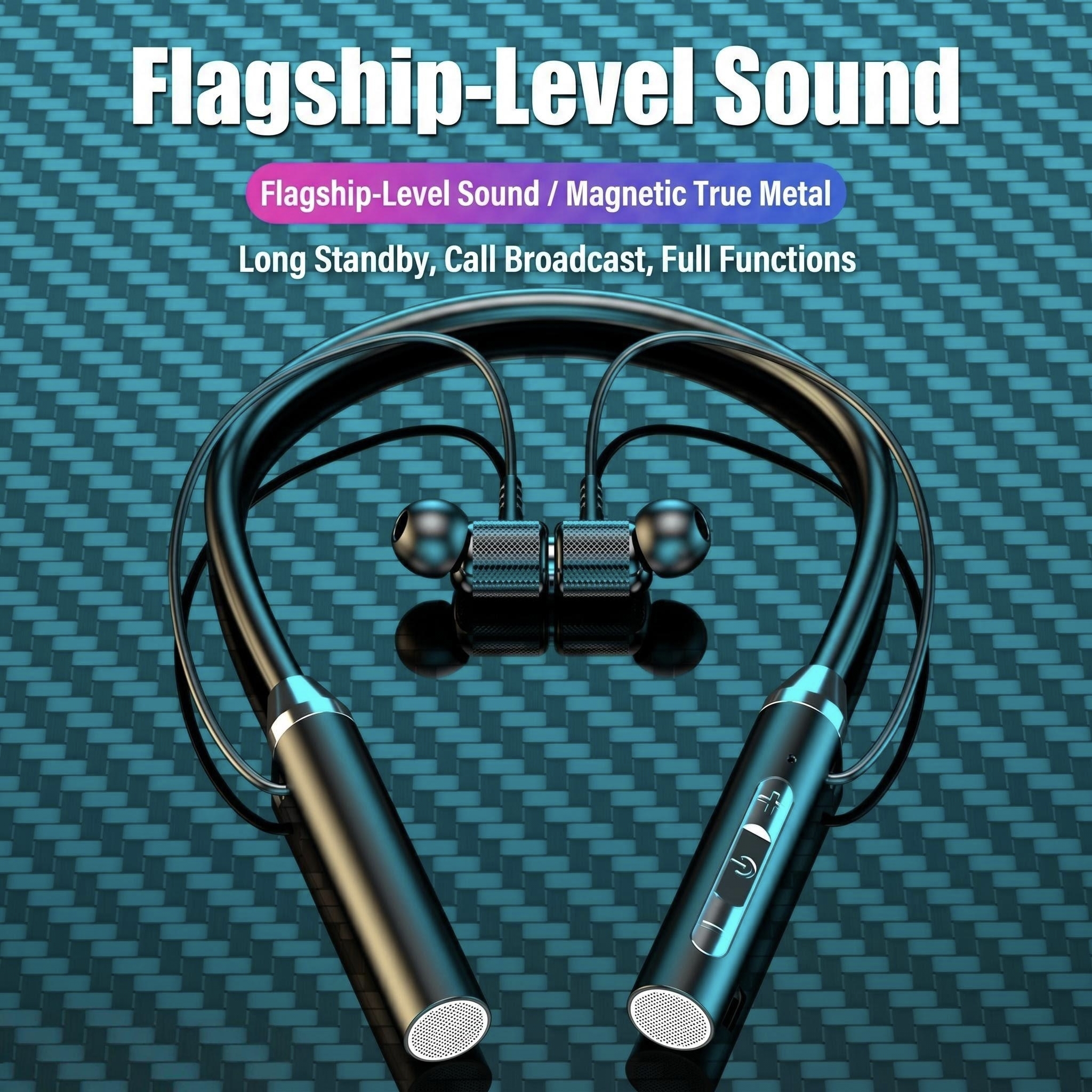 Open ear wireless car transmission AI noise reduction, ultra long battery life, sports intelligent neck hanging Bluetooth earphones, hanging ear earphones, good sound quality, comfort, portable sports