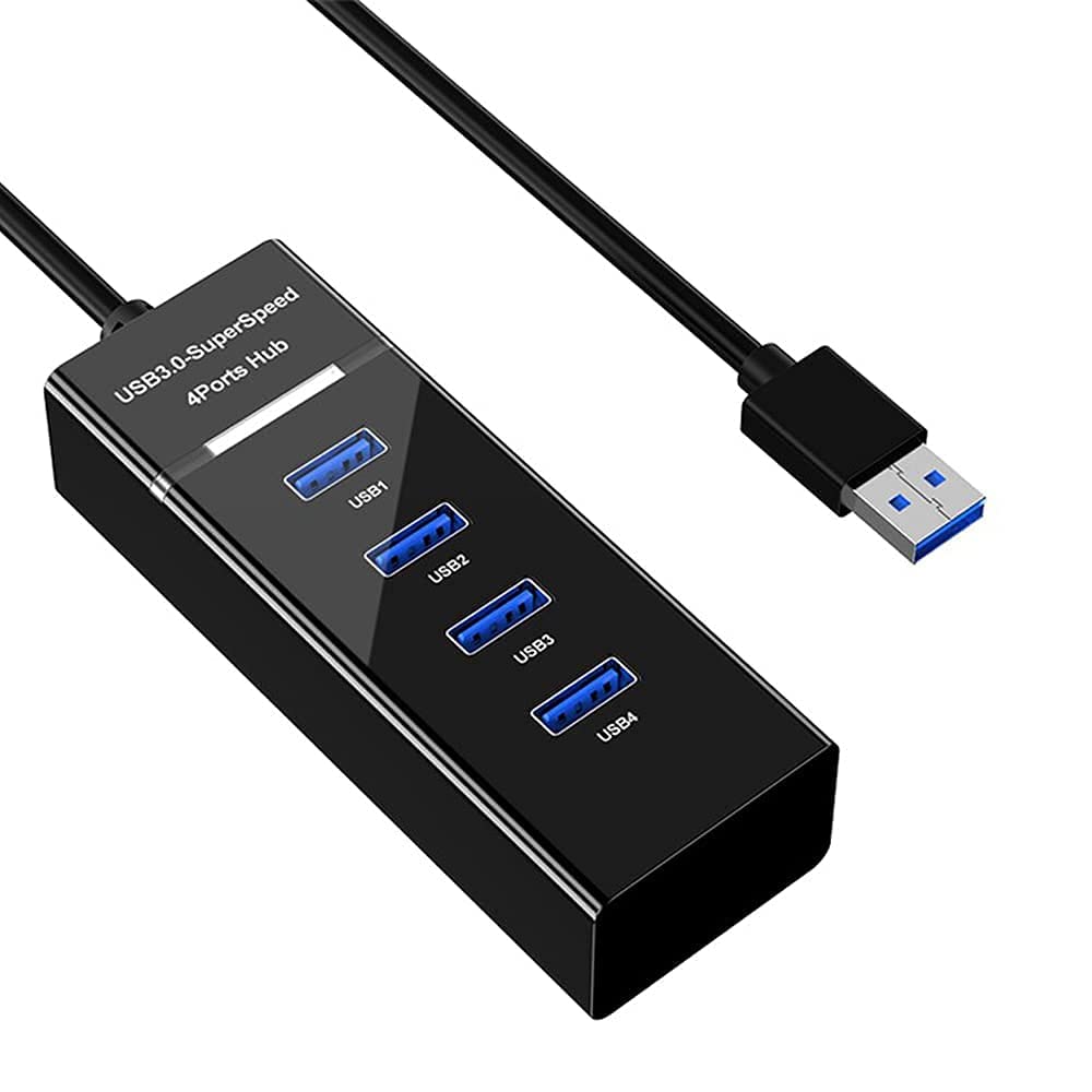 4 Port USB 3.0 5Gbps High Speed USB Hub Splitter Multiport For PC Computer Docking Station Adapter For Macbook PC Laptop
