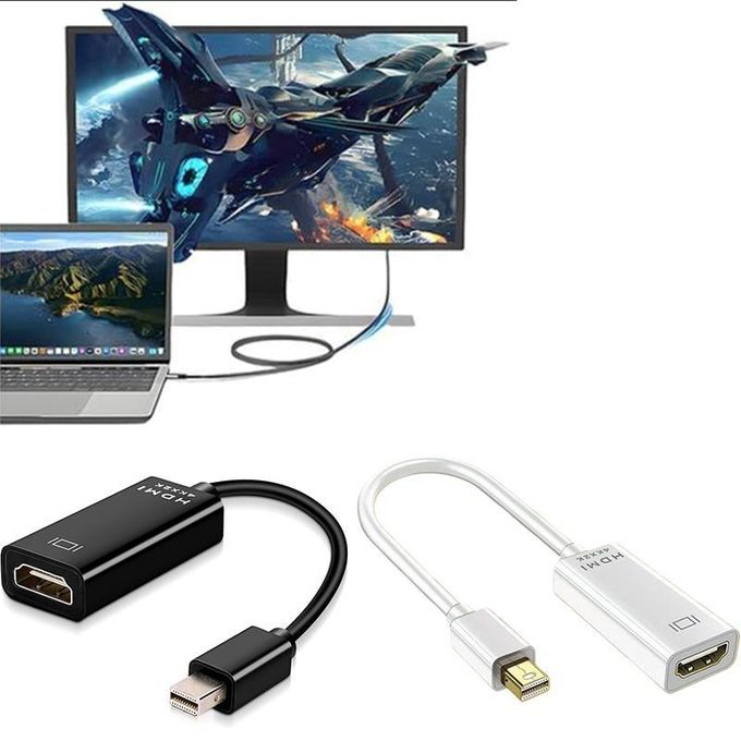 Thunderbolt Mini DisplayPort DP to HDMI Cable 1080P TV Projector Display Port to HDMI Adapter Cable For Mac Macbook Pro Air