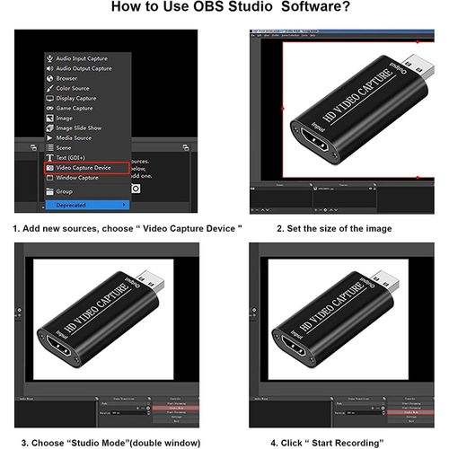 4K Super Quality Video Capture Live Broadcast Card HDMI To USB