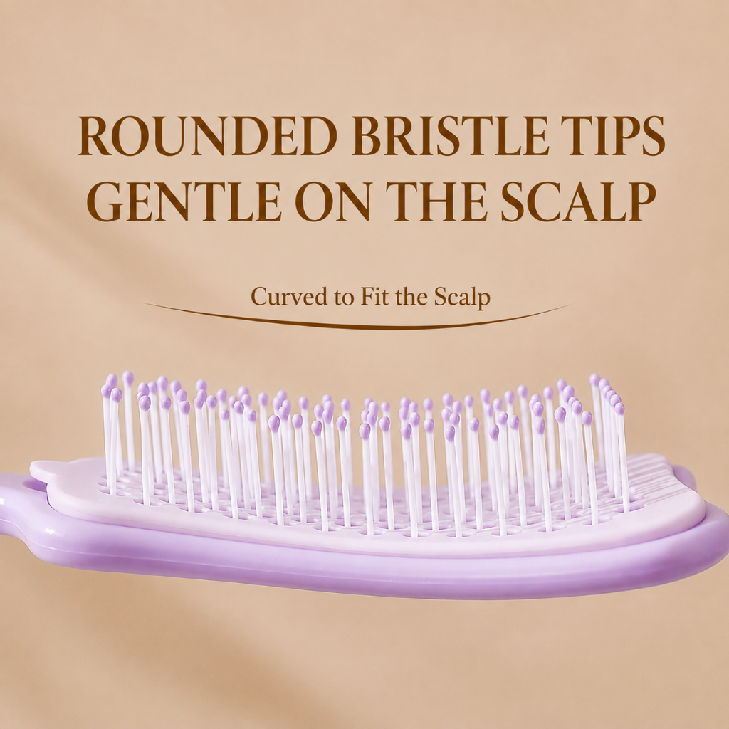 Hair Brush Self-Cleaning Anti-Static Detangling Scalp Massage Air Cushion Com Anti-static Haird