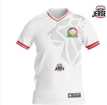 Kenyan White National Football Team Jersey – “Twende Stars” Edition | Official Style Harambee Supporters Shirt | Breathable, Lightweight & Proudly Kenyan