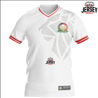 Kenyan White National Football Team Jersey – “Twende Stars” Edition | Official Style Harambee Supporters Shirt | Breathable, Lightweight & Proudly Kenyan