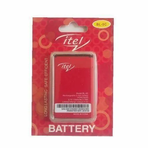 FLASH SALE DEALS!! Itel Original Battery-BL-5C 1020mAh For Kabambe Phones BL-5C