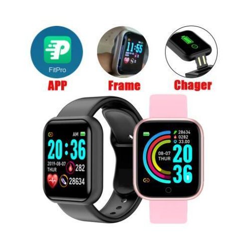 JC Y68 Smartwatches(no separate charger needed) bluetooth smart Watches Smartwatch Relogio Inteligente Inteligente Smarth Full Touch Screen Y68