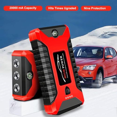 Multi-Function 12V Jump Starter 600A Car Battery Charger Power Bank