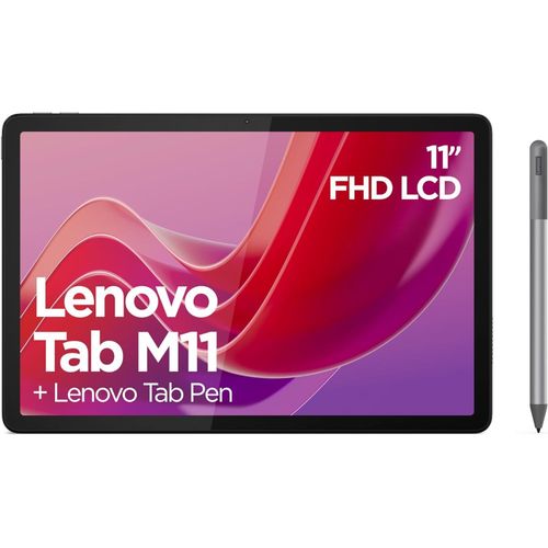 Lenovo Tab M11 Android Tablet 11 Inch Full HD 1200p ,128 GB, Tab Pen ,WiFi,6 GB RAM ,Designed for Portable Entertainment