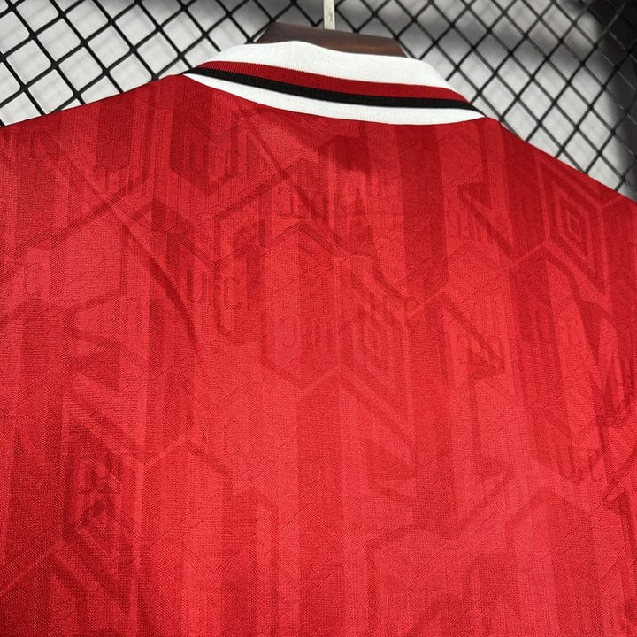 Original 93/94 MANCHESTER UNITED HOME Shirt Vintage Retro Kit Football Jersey ; Best Quality MAN U Jersey Retro Kit
