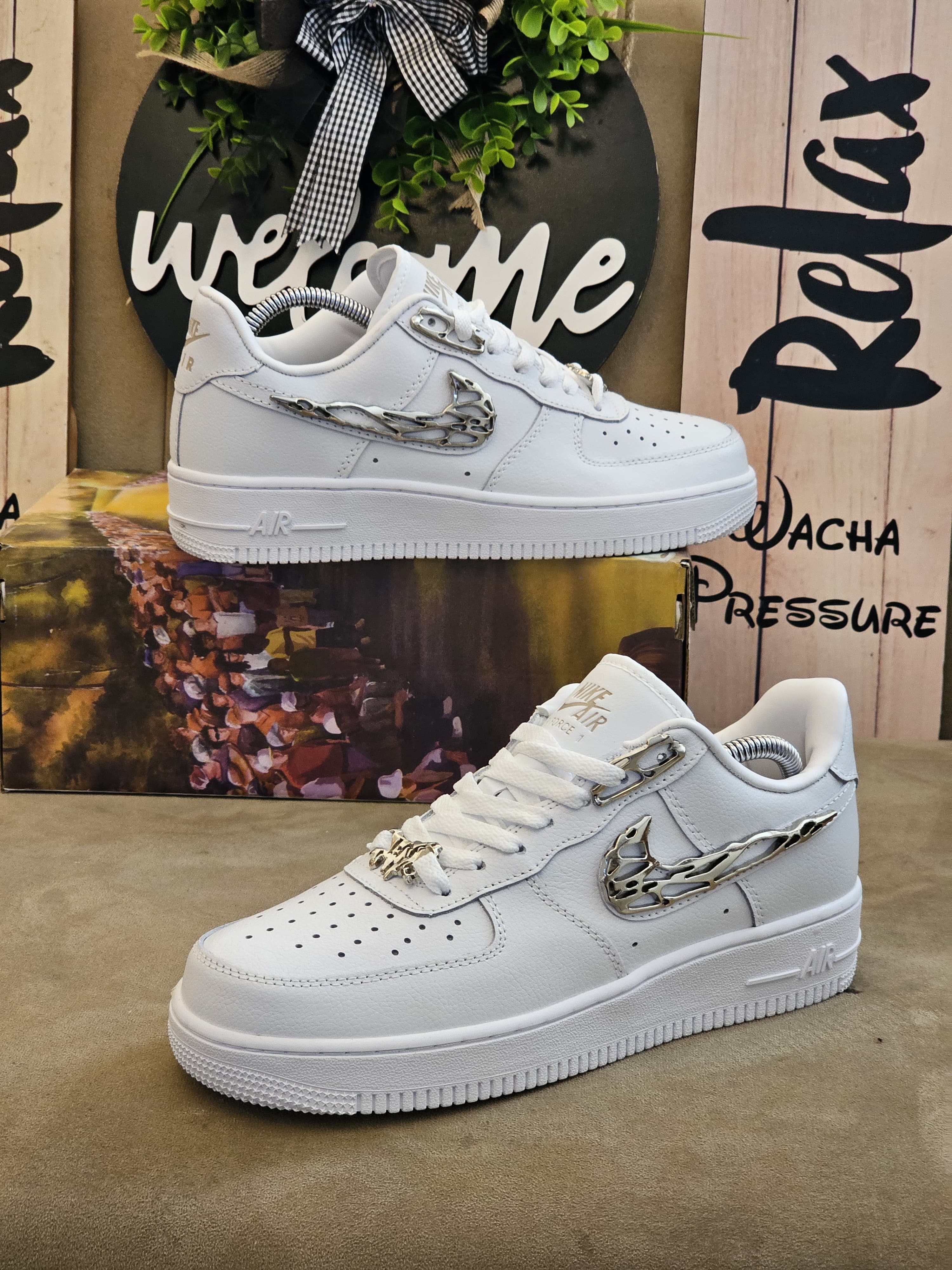 AIR FORCE 1 Custom Men Sneakers ;Authentic & Best Quality Men's Shoes/Women's Shoes Unisex Airforce Sneakers