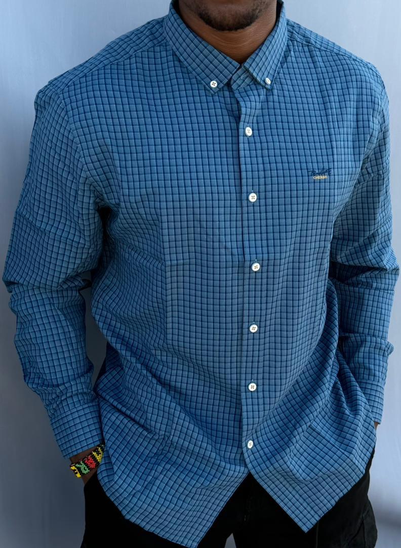 High Quality Men's Casual Long Sleeved Checkered Shirts; New Arrivals Button Down Slim Fit Men's Clothing T-Shirts / Solid Color Shirts