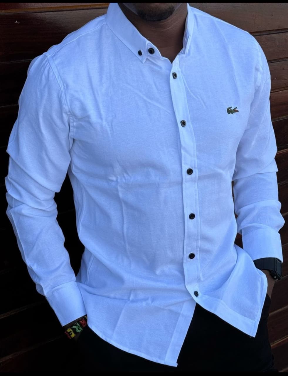 OFFER!!! High Quality Men's Casual Long Sleeved Cotton Shirts; New Arrivals Button Down Men's Clothing T-Shirts / Solid Color Shirts