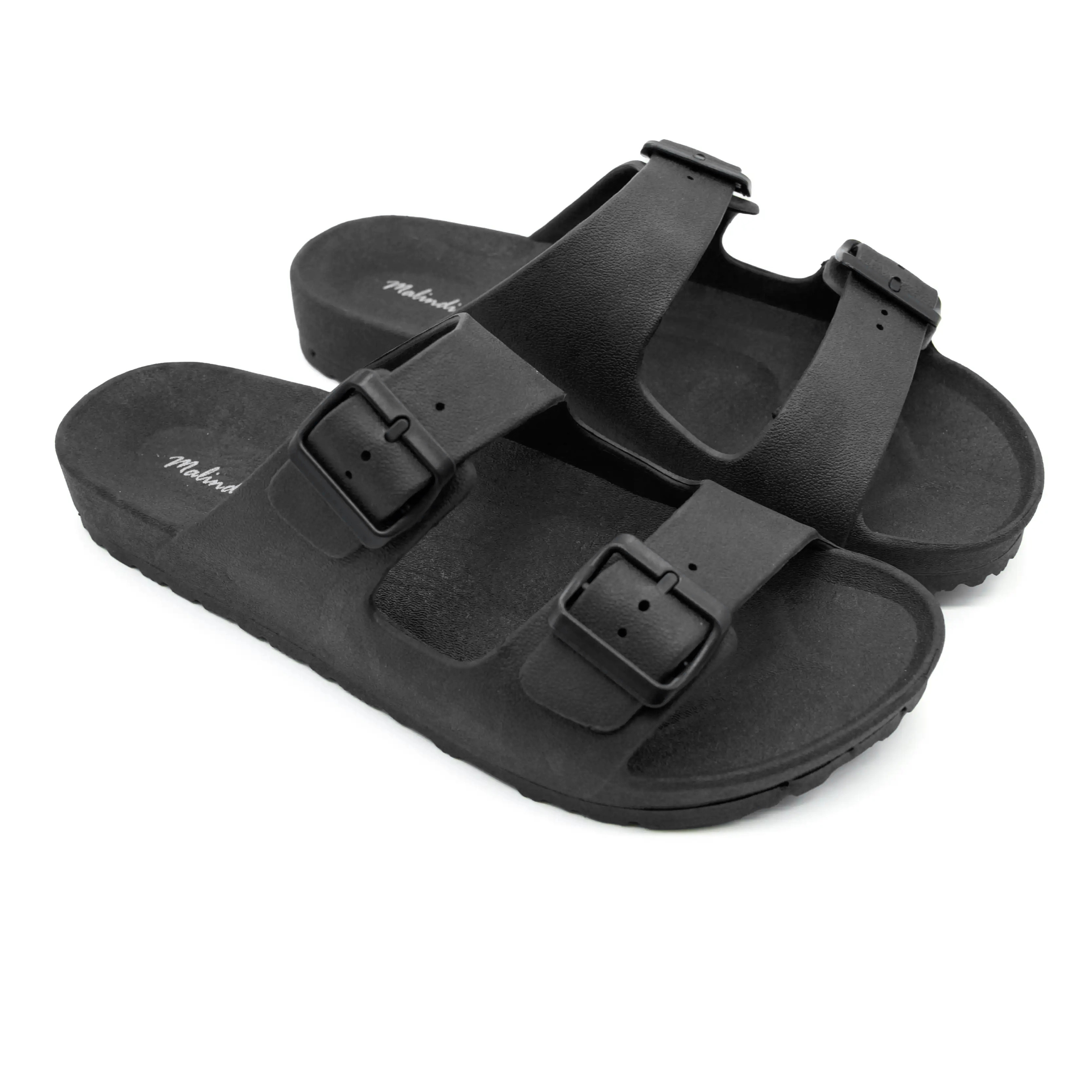 Umoja Aziza Sandals by Umoja – Unisex PVC Slip-On Sandals with Adjustable Buckle Straps, Cushioned Insole & Durable Outsole