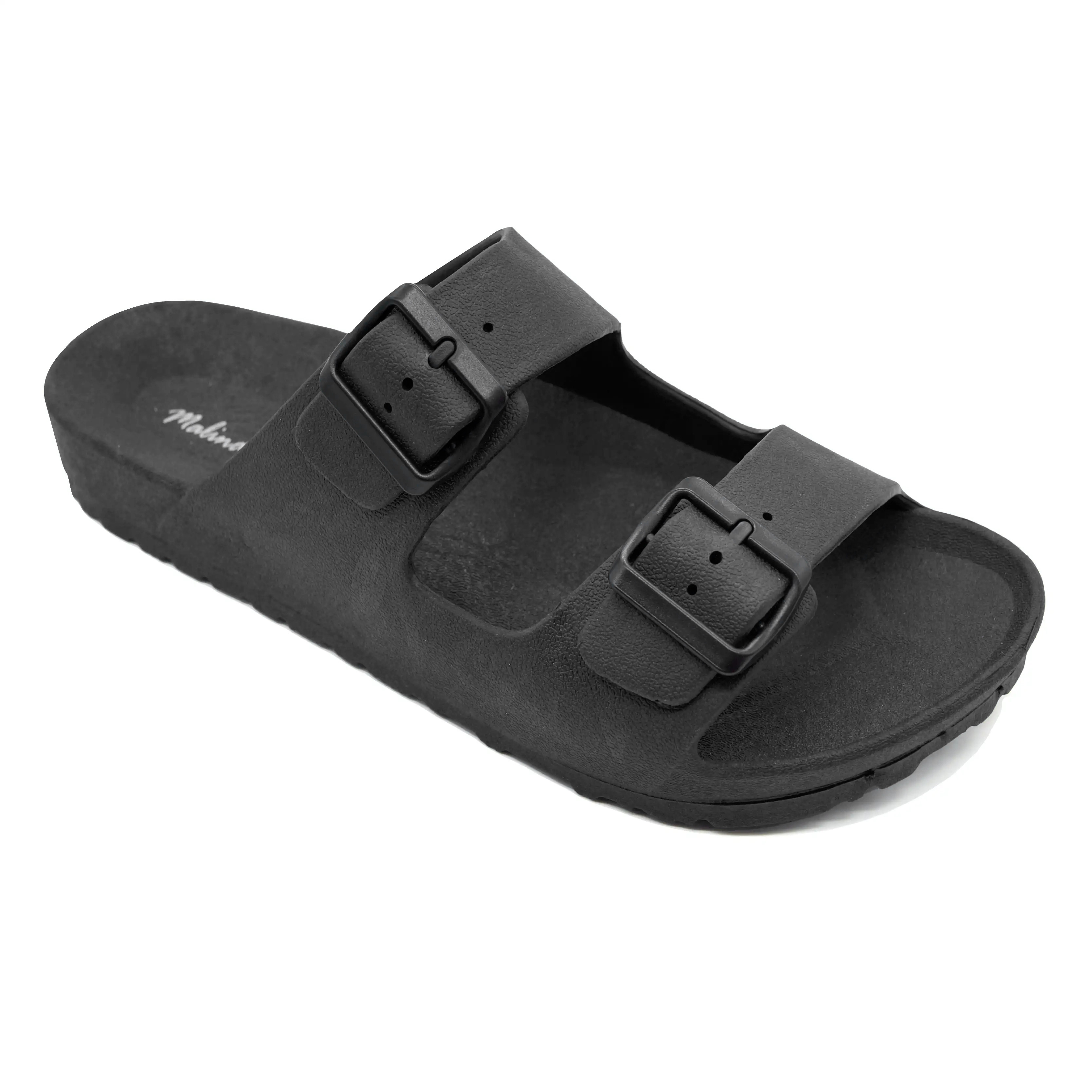 Umoja Aziza Sandals by Umoja – Unisex PVC Slip-On Sandals with Adjustable Buckle Straps, Cushioned Insole & Durable Outsole