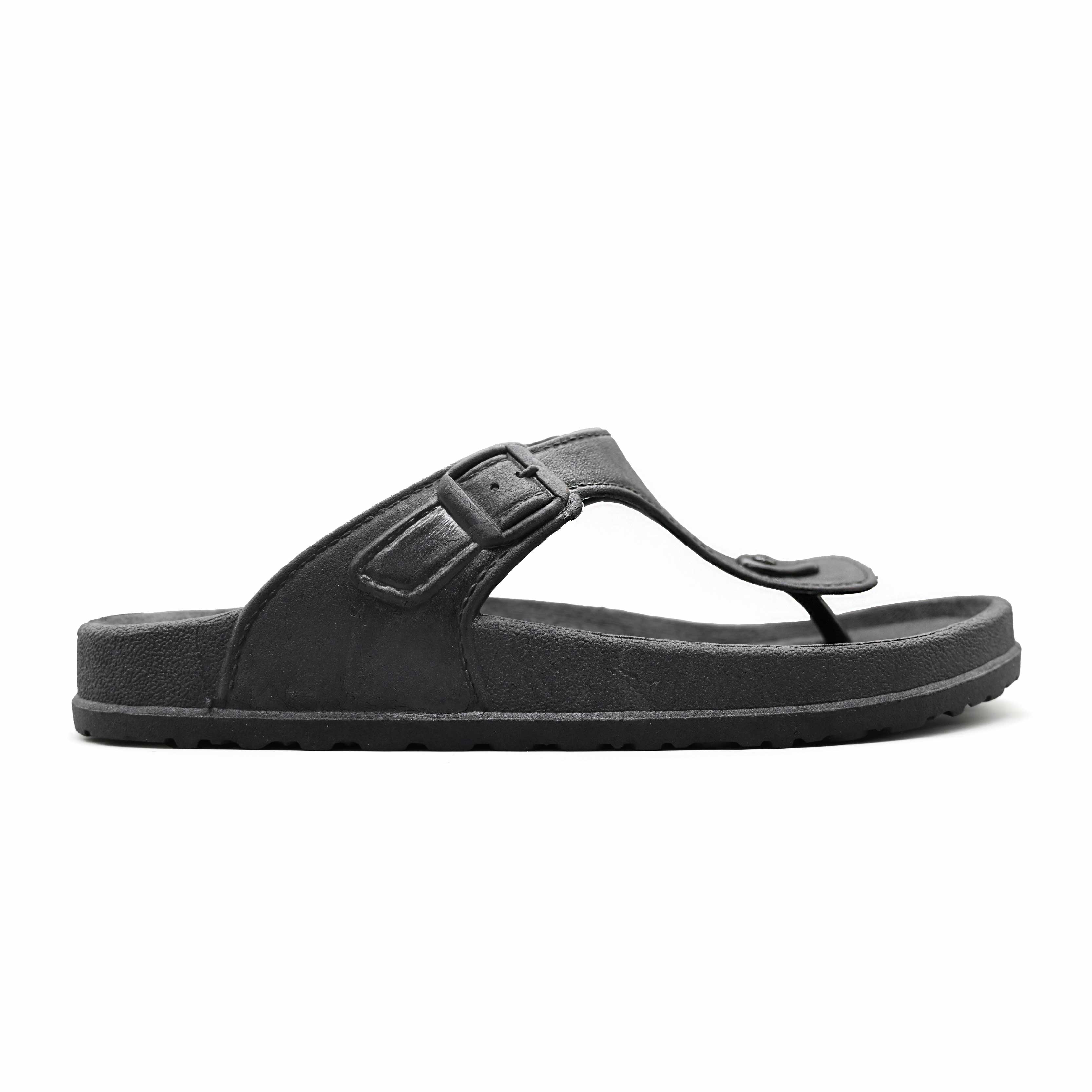 Umoja Mzuka Navy Flip-Flops – Men’s Adjustable Buckle Thong Sandals | Comfortable, Water-Resistant Footwear for Beach, Pool, Casual Outings & Everyday Wear