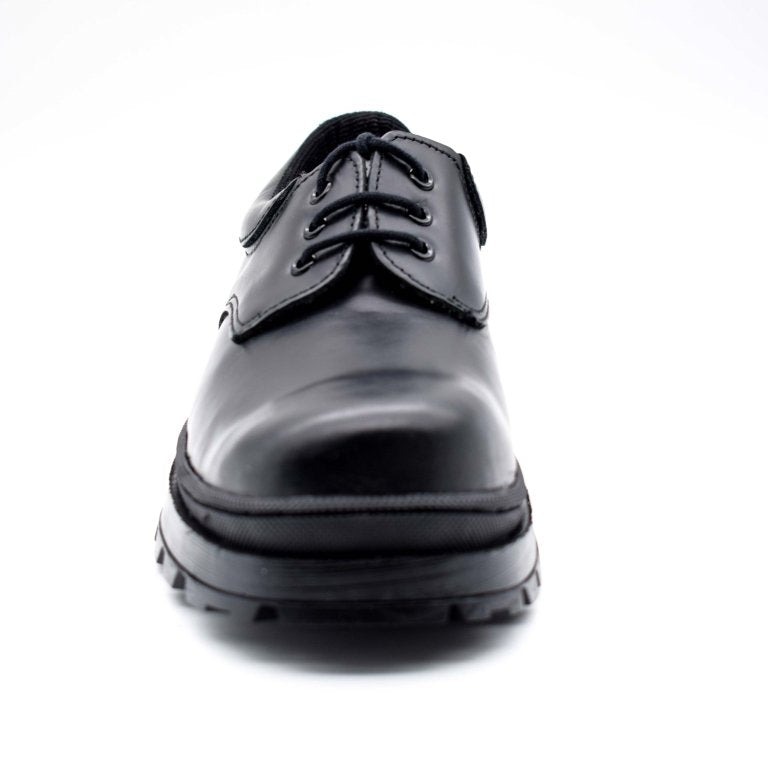 Shupavu Boys’ Leather School Shoes – Black | Made in Kenya by Umoja, Premium Genuine Leather, Durable Sole, Smart Design, Comfortable Fit for Everyday School Wear