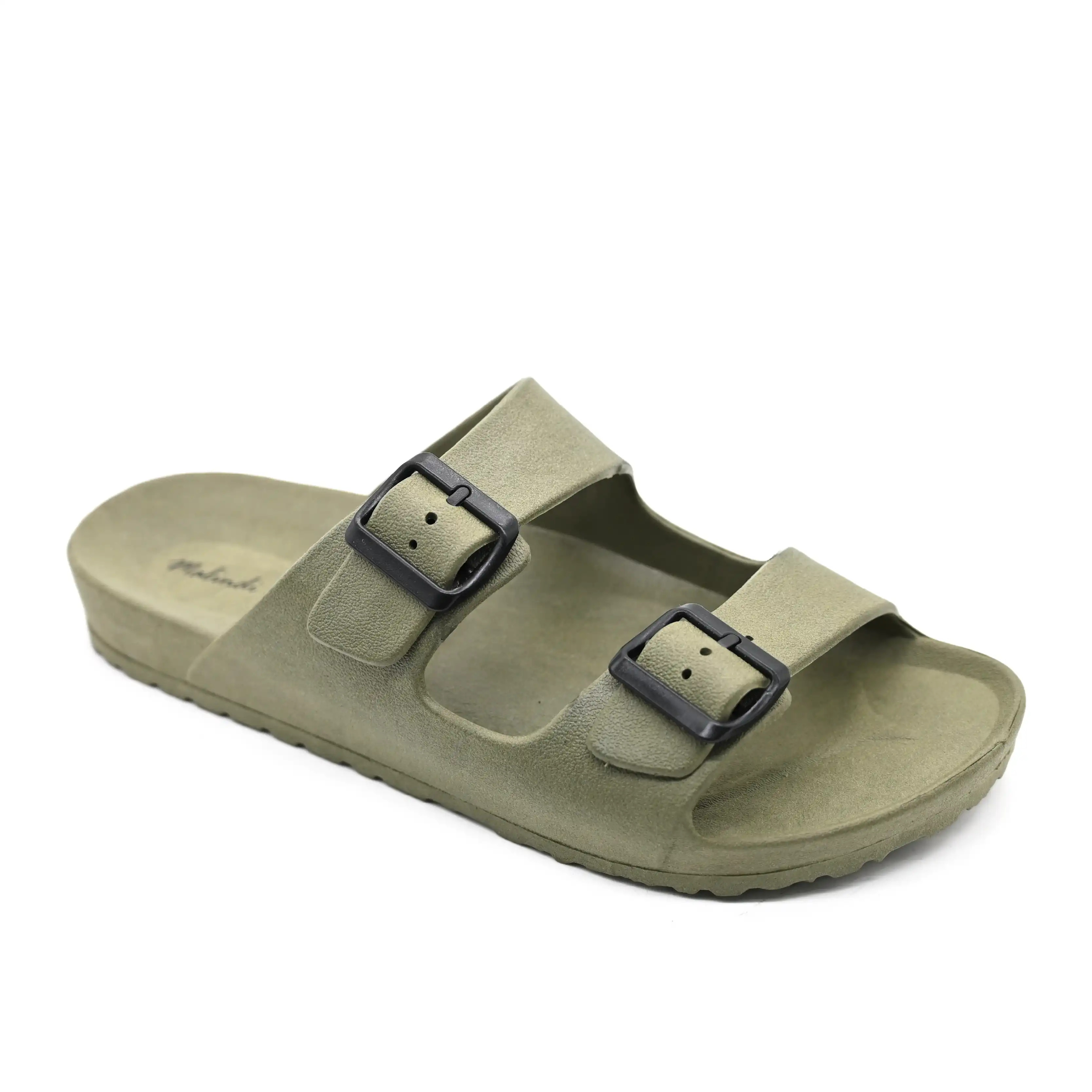 Umoja Aziza Sandals by Umoja – Unisex PVC Slip-On Sandals with Adjustable Buckle Straps, Cushioned Insole & Durable Outsole
