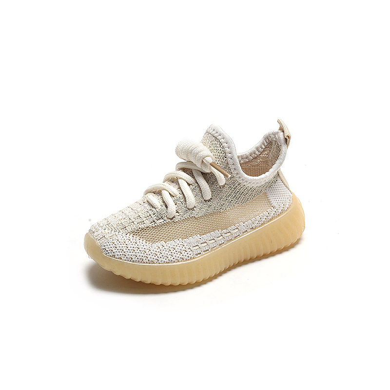 New children's sports shoes breathable mesh soft bottom boys and girls casual light sports shoes coconut shoes suitable for daily leisure outdoor running wear.