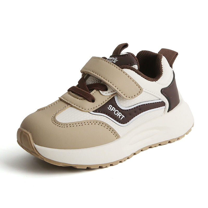 The new children's sports shoes are light and soft-soled. hook and loop boys' and girls' leisure sports shoes Forrest Gump shoes are suitable for daily leisure outdoor sports and running.
