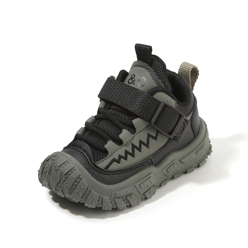 Spring and autumn new children's sports shoes light soft-soled boys and girls leisure hiking shoes running shoes suitable for daily leisure outdoor running wear.