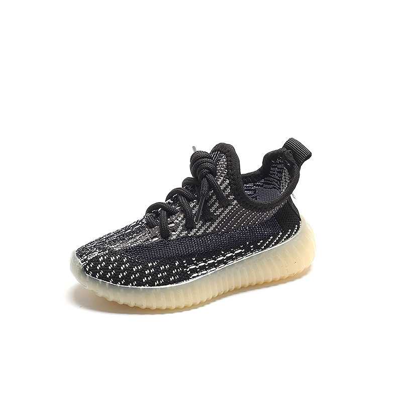 New children's sports shoes breathable mesh soft bottom boys and girls casual light sports shoes coconut shoes suitable for daily leisure outdoor running wear.