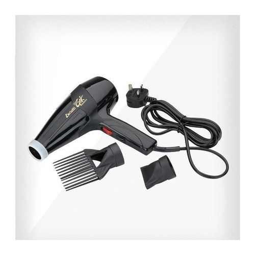 Ceriotti Super GEK 3000 Professional Blow Dry Hair Dryer Black with Powerful 3000W Motor Fast Drying Lightweight Ergonomic Design Salon Quality for All Hair Types | High Power | Fast Drying |