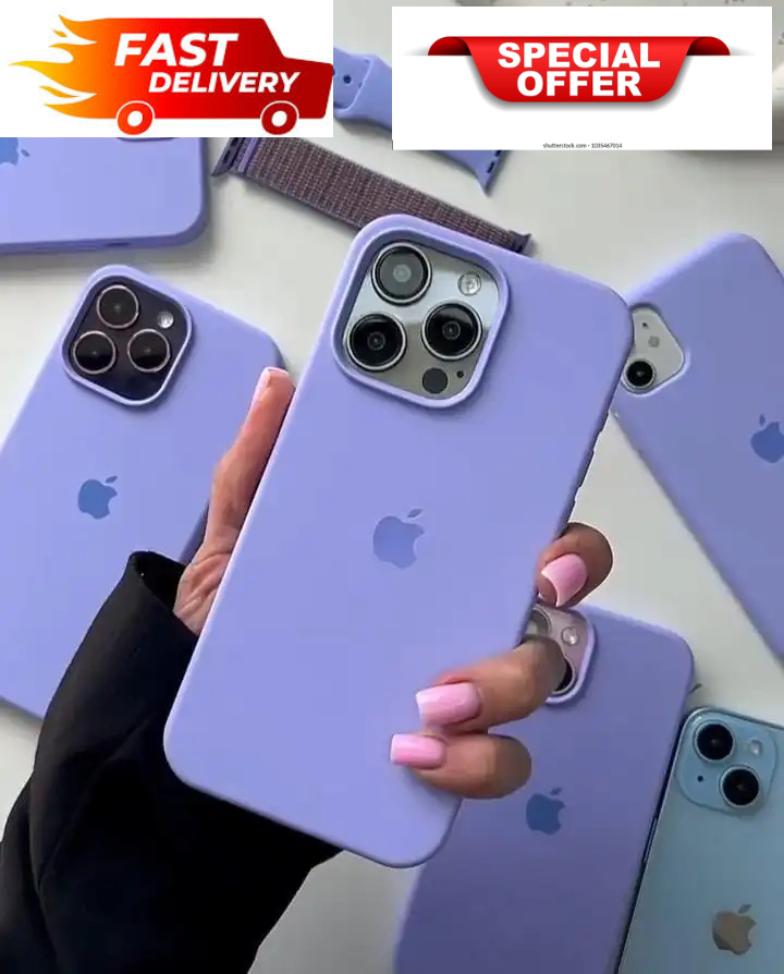 iPhone 17 Pro Max, 17 Air, 17, 16 Pro Max, 16 Plus, 15 Pro Max, 15 Plus, 14 Pro Max, 14 Plus, 13 Pro Max, 13 Mini, 12 Pro Max, 12 Mini, 11 pro Max, X/XS Max, XR Original Silicone Case/Cover Silicone