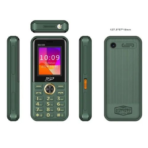 (SPECIAL OFFER ) NEW SQ 1230 PHONE With Armored battery 5000mAh,Super Touch, Bluetooth Speaker And 2.0''Big Screen 3D Optical Lens Button/featured phone