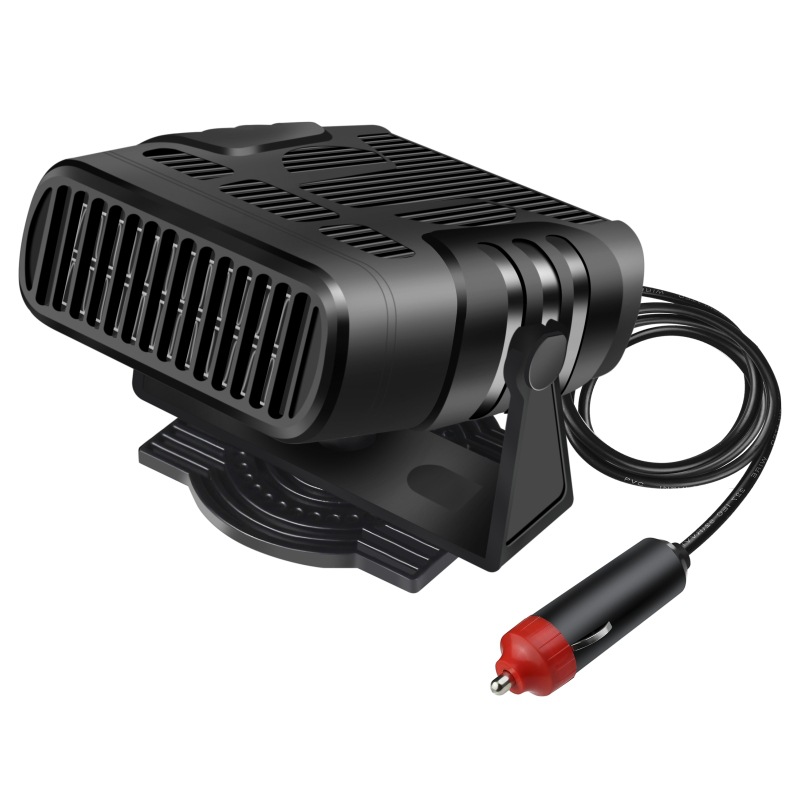 Universal 12V/24V Powered Heater — Vehicle-Specific Electric Fan & Warmer. Features Dual Hot and Cold Air Modes, Supporting Both Defogging and Defrosting.