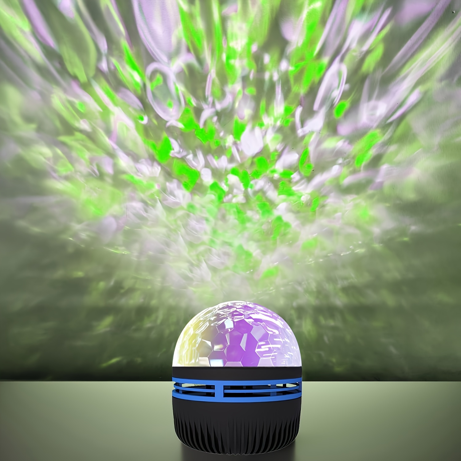 2-in-1 Northern Lights & Waves Projector, Aurora Northern Lights Projector, 14 Light Effects, Bedroom, Party, LED Color Changing Light for Home Decoration