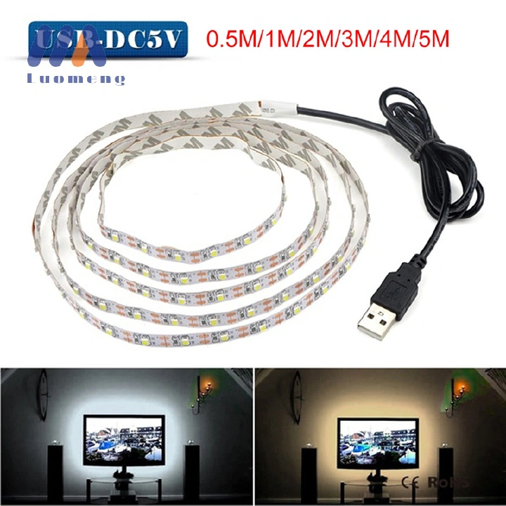 5V TV LED Backlight USB LED Strip Light Decor Lamp Tape TV Background Lighg new