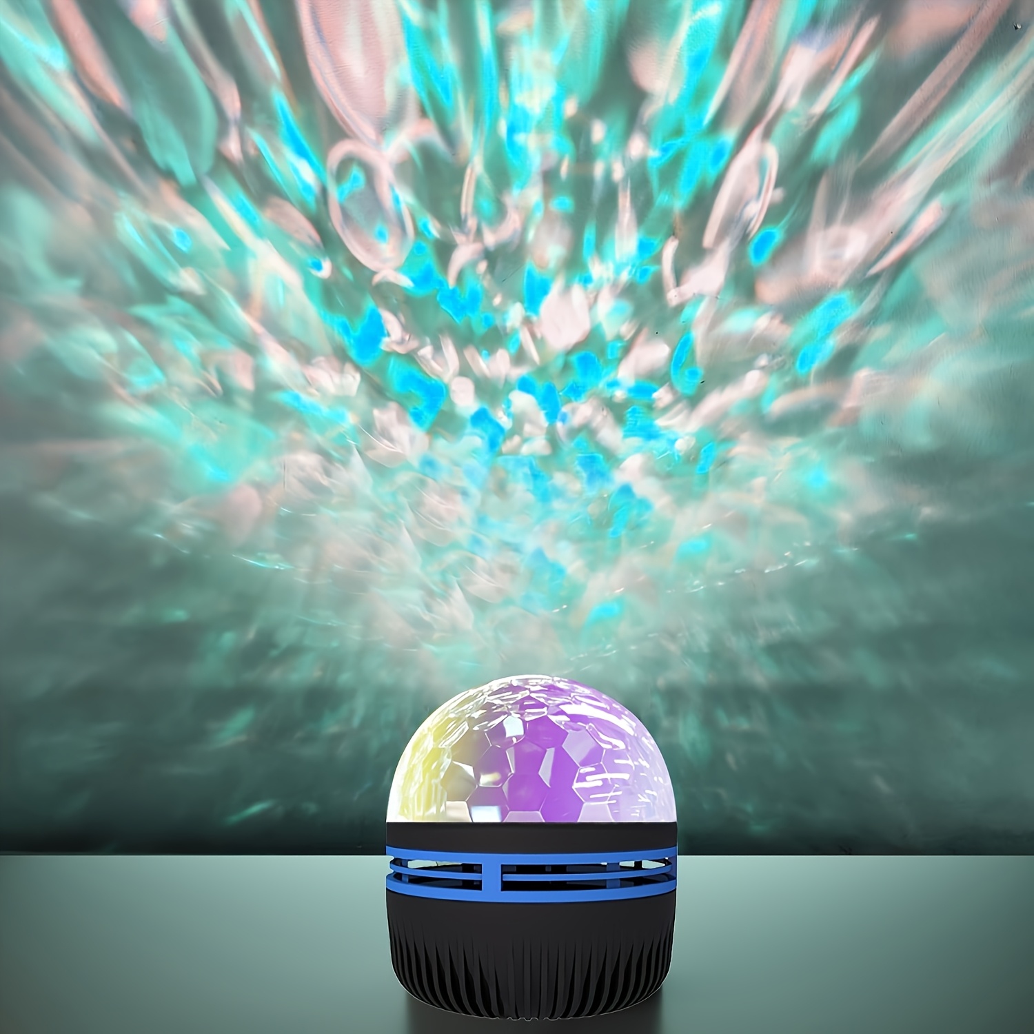 2-in-1 Northern Lights & Waves Projector, Aurora Northern Lights Projector, 14 Light Effects, Bedroom, Party, LED Color Changing Light for Home Decoration