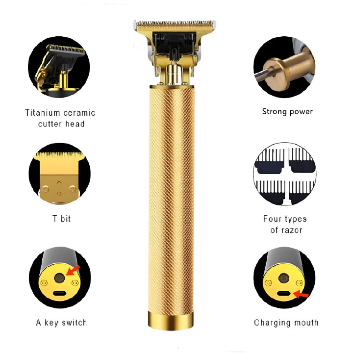 (Clearance Price) Best Quality USB Electric Hair Cutting Machine,Rechargable Hair Clipper Professional Electric Shaver Trimmer for Man Machine Shaving Trimmer Beard Barber Professional Beard Trimmer