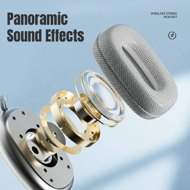 The latest hot selling P9 Pro Max TWS microphone noise cancelling bass subwoofer fashion wireless sports headphones Big Bass  20H Battery  Wireless Freedom  Grab Your P9 Pro Max Today!
