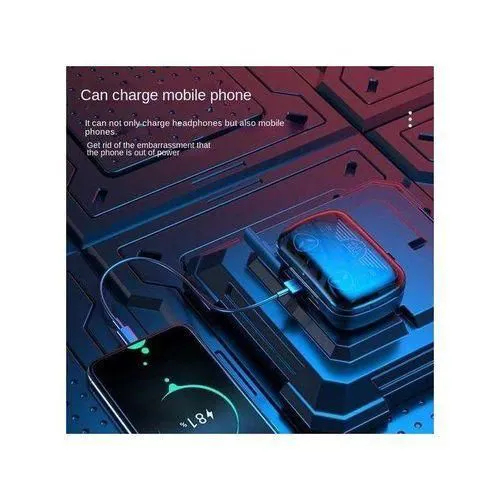Original M20TWS Wireless Bluetooth Earphone,Quality Earpods,Bass Earbuds,Sports Earphones,Headphones, Mini True Wireless Stereo Earpods, Noise Cancelling Earbuds With LED Digital earPods Display