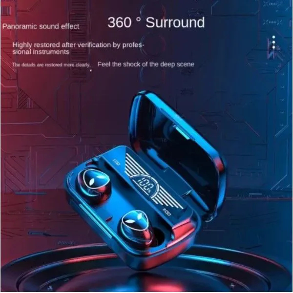 Original M20TWS Wireless Bluetooth Earphone,Quality Earpods,Bass Earbuds,Sports Earphones,Headphones, Mini True Wireless Stereo Earpods, Noise Cancelling Earbuds With LED Digital earPods Display