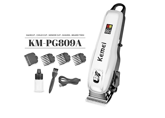 ELECTRIC SHAVER.NEW ARRIVALS BEST QUALITY Kemei Rechargeable Hair Shaver Clipper /Shaving Machine . Adopt stainless steel blade which is durable non-irritating trimming on even sensitive skin