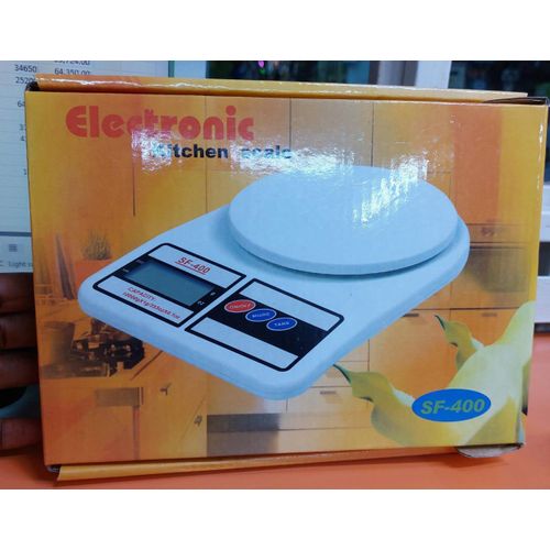 Kitchen electronic weighing scale up to 10kg suitable for kitchen weighing scale 10kg Digital Kitchen Electronic Cooking Weighing Scale White