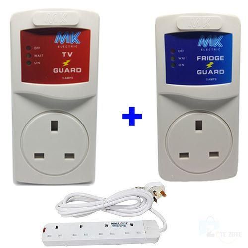 MK TV + Fridge Guard + Free 4wy Power Extension Cable