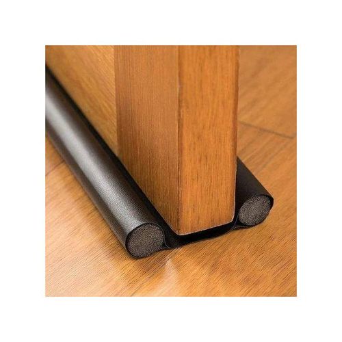 Waterproof door Sealer, Draught Excluder Stopper Door Bottom Guard Double Silicone Rubber Seal Dustproof Soundproof