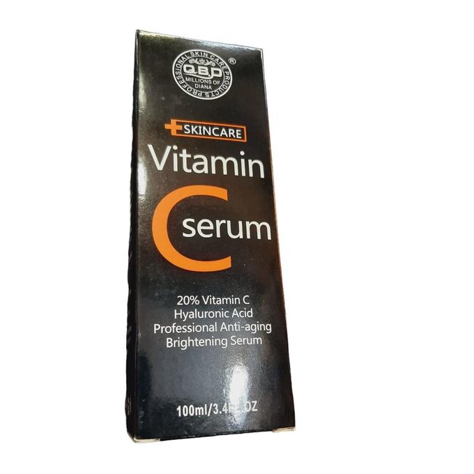 QBD Skincare Vitamin C Serum 100ml Brightening Anti Aging Face Serum Removes Dark Spots Acne Scars Hydrating Glow Boosting Skin Repair Even Tone Facial Serum For All Skin Types