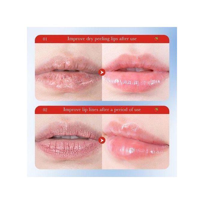Sadoer Strawberry Lip Scrub 20g Gentle Exfoliating Lip Care Moisturizing Hydrating Removes Dead Skin Smooth Soft Lips Repair Dry Cracked Lips Reduce Lip Lines Natural Sugar Lip Polish For Women