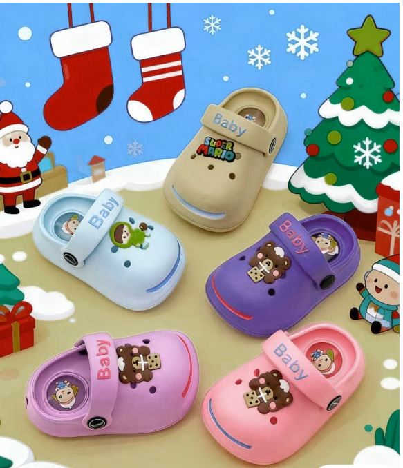 Cute Baby Cartoon Clogs – Soft, Non-Slip & Super Comfortable!