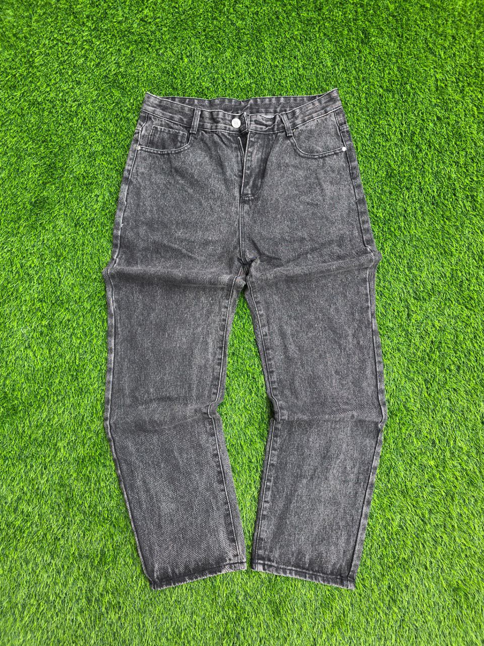 Grey Baggy Unit Men Jeans
