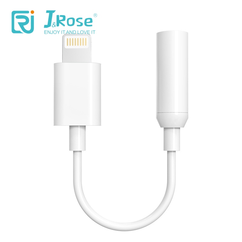 J&Rose New Upgrade TYPE-C to 3.5mm Adapter, Lossless Sound Quality, Type-C to Headphone Jack Converter, Easy Connection, Plug and Play for Smartphones, Tablets, Laptops