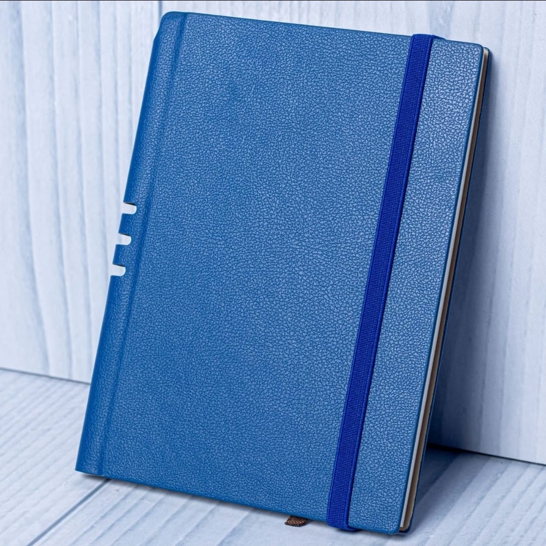 New Arrival! Premium A5 Band Flexy Executive Notebook with FREE Executive Pen – Luxury PU Leather Elastic Band Business Journal, Office Diary, Planner & Writing Notebook