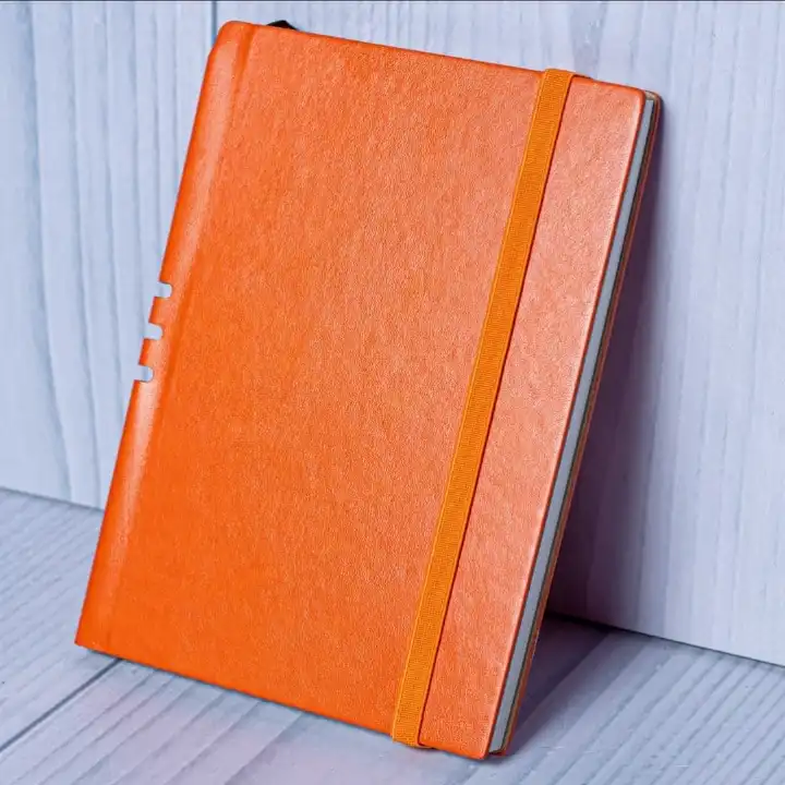 New Arrival! Premium A5 Band Flexy Executive Notebook with FREE Executive Pen – Luxury PU Leather Elastic Band Business Journal, Office Diary, Planner & Writing Notebook