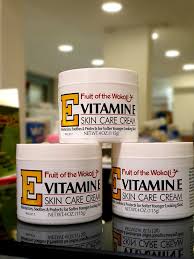 Original Fruit of the Wokali Vitamin E Skin Care Cream 115g – Moisturizing and Nourishing Face & Body Cream